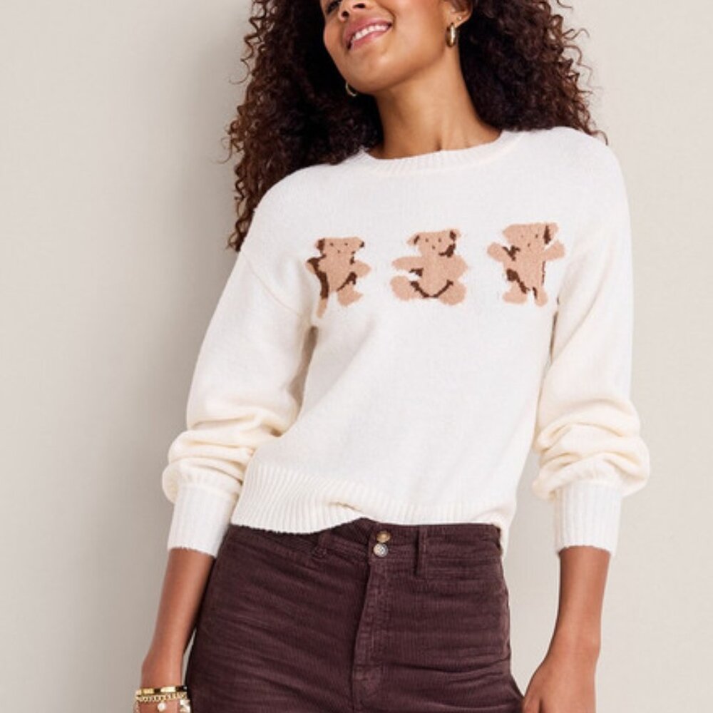 Francescas teddy sweater M New with tags